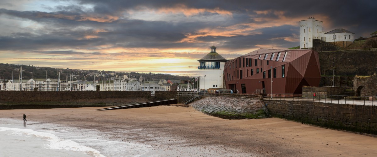 The Edge Hotel in Whitehaven, Cumbria at Sunset © Lucy Barden Photography